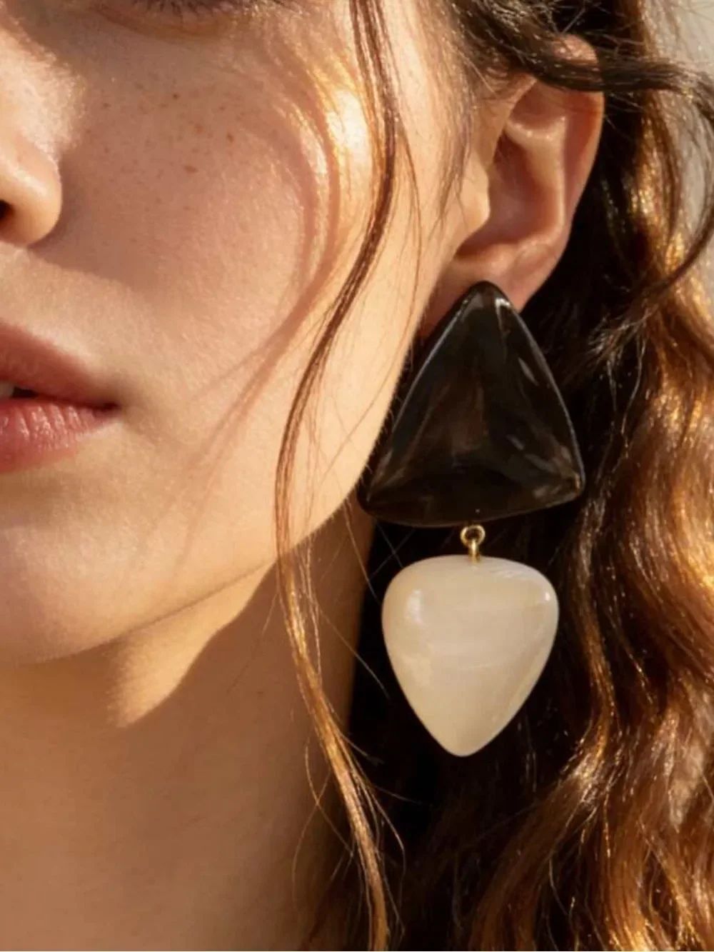 Geometric Drop Earrings S1437
